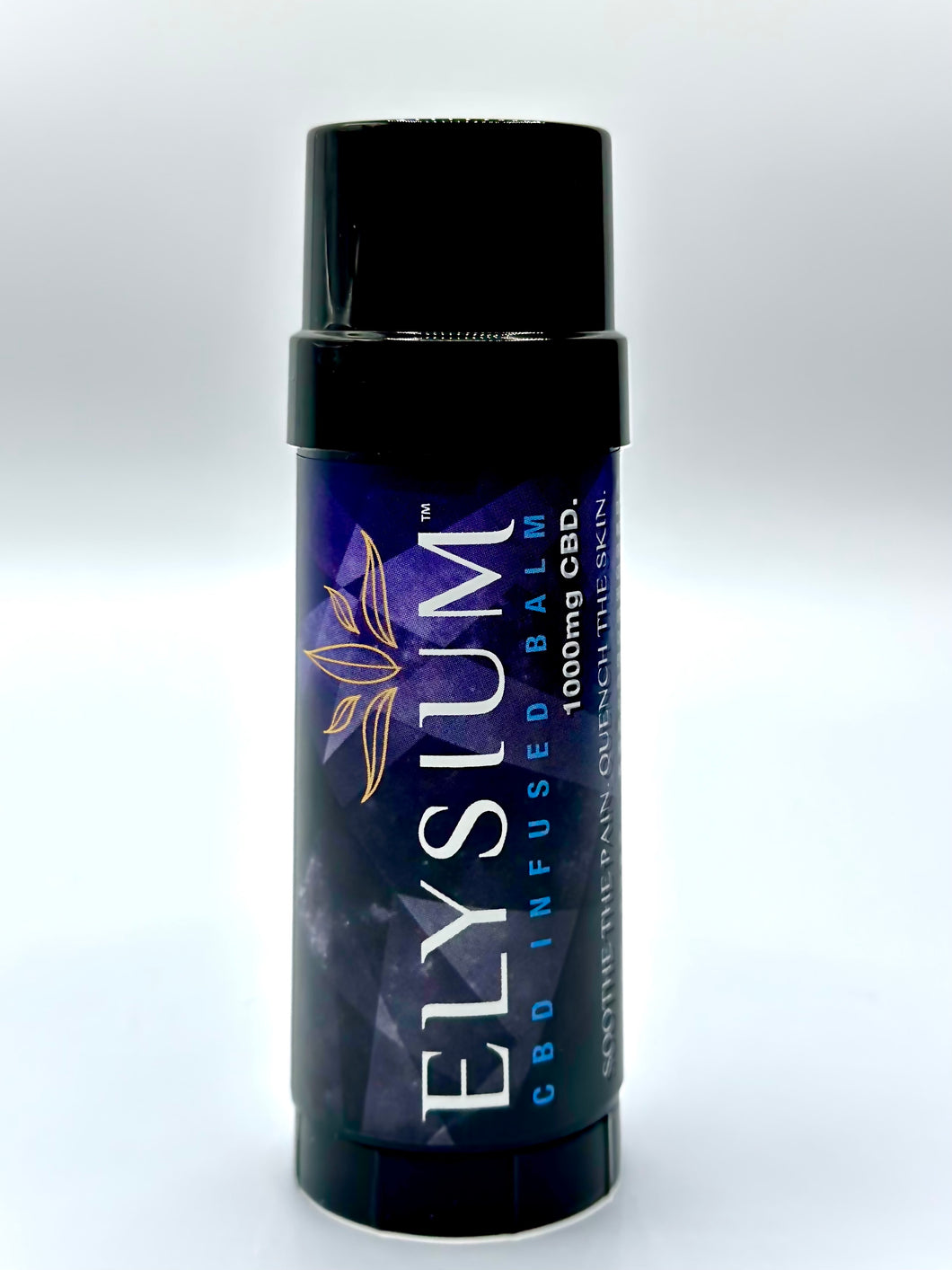 Elysium Hemp Extract-Infused Topical Balm Stick. All-Natural Pain Relief + Rejuvinating Skin Care  | 1000mg. 2oz.